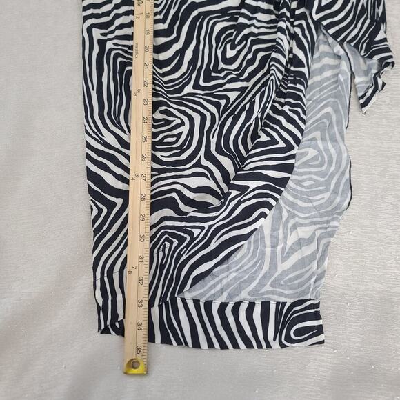 #464 BLUE. Chaser "Lindsey wild thing midi" skirt - Picture 8 of 13